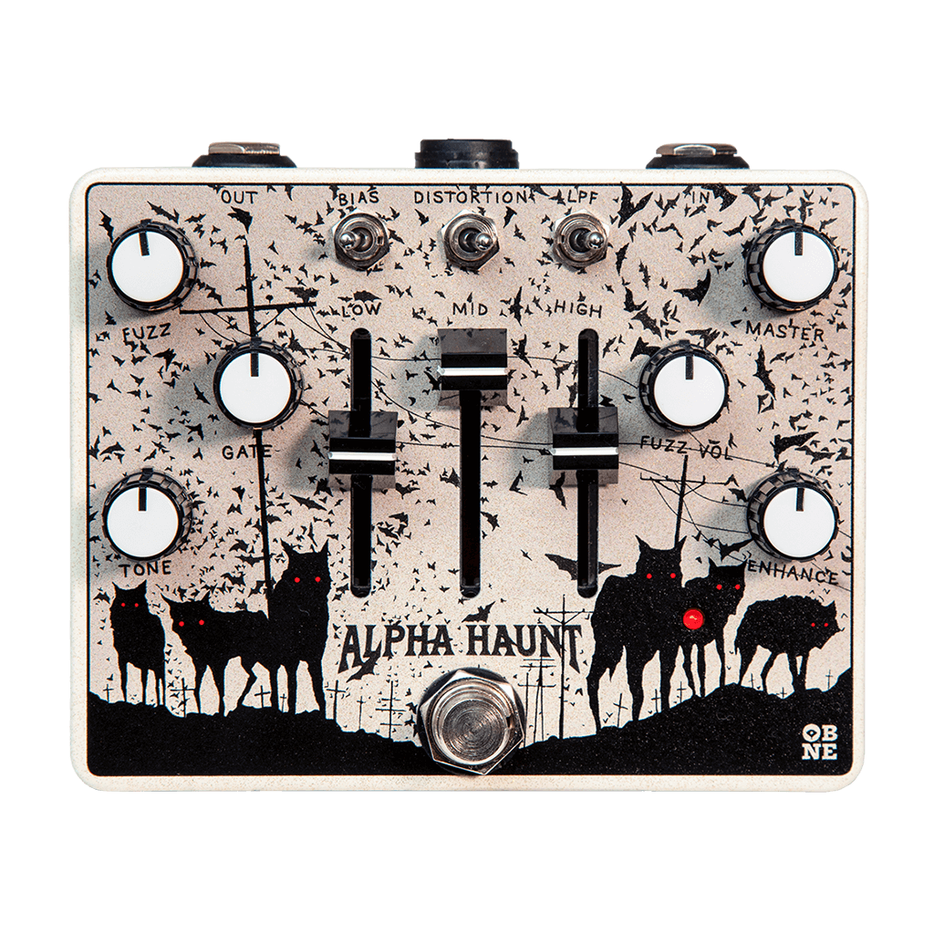 OLD BLOOD NOISE ENDEAVORS Alpha Haunt 21 transparent front 1024x1024 | Boost Guitar Pedals