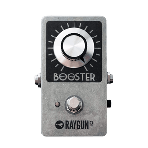 RAYGUN FX Vintage Booster front transparent - Boost Guitar Pedals