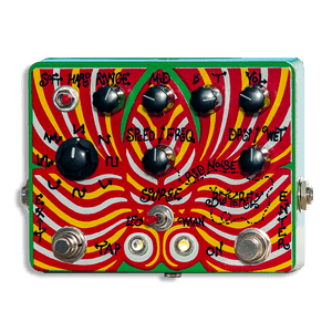 RED NOISE Butterfly Harmonic Tremolo front Transparent 1024x1024 | Boost Guitar Pedals