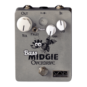 STOMPNORTH Bass Midgie Overdrive Front Transparent 1024x1024 | Boost Guitar Pedals