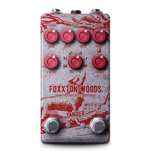 ZANDER CIRCUITRY Foxxton Woods front transparent | Boost Guitar Pedals